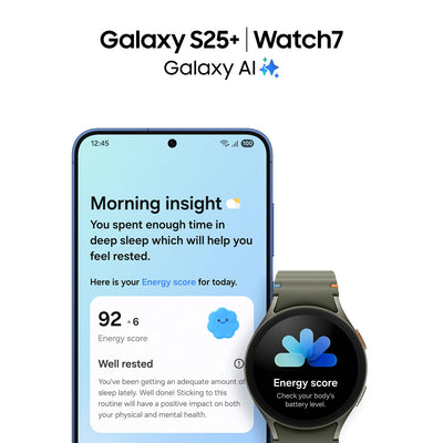 Samsung Galaxy S25+ AI Smartphone mit Galaxy AI, Ohne Vertrag, AI Handy mit Android, 12 GB RAM, 256 GB Speicher, 50-MP-Kamera, Icyblue, 3 Jahre Herstellergarantie [Exklusiv auf Amazon]
