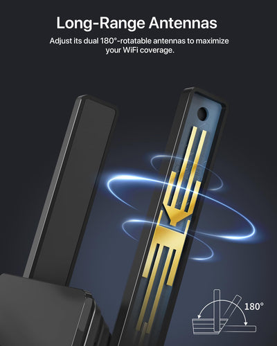 BrosTrend AX3000 Wandstecker AP WLAN Access Point WiFi 6 3000Mbit/s mit Gigabit Port Wireless Access Point LAN bis zu 45 Geräte für PC Smartphone Drucker TV GameConsole etc.(Nicht für Magenta-TV)