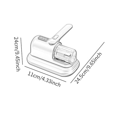 LOVIVER Matratzenreiniger, Staubentfernung, Sofa-Reinigungsmaschine, kabelloser Staubsauger, Staubentferner, Handstaubsauger für Kissen, Blau Und Violett