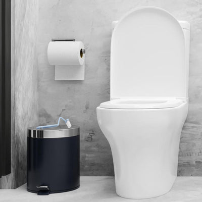 3 Pack Toilettenbürste, Klobürste Mit Randreiniger, Wc Bürste Mit Randreiniger, Langer Stiel Klobürste Gebogen, Upgrade Wc Bürste, Für Tiefenreinigung (Blau, Grün, Rosa)