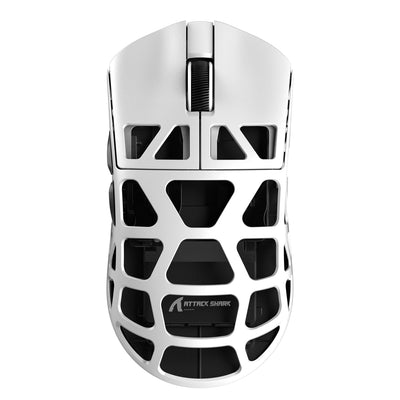 ATTACK SHARK R3 Magnesiumlegierungsmaus, kabellose 8K-Maus, 46 g SUPERLIGHT-Maus, PixArt PAW3395-Gaming-Sensor, BT/2,4 G/kabelgebundene Gaming-Maus, einstellbare DPI 26000, Büromäuse für Win11/Xbox/PS