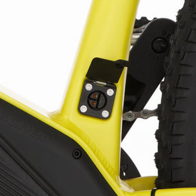 FISCHER E-Mountainbike MONTIS 8.0i, Elektrofahrrad für Damen und Herren, RH 49 cm, Mittelmotor 90 Nm, 36 V Akku, Gelb