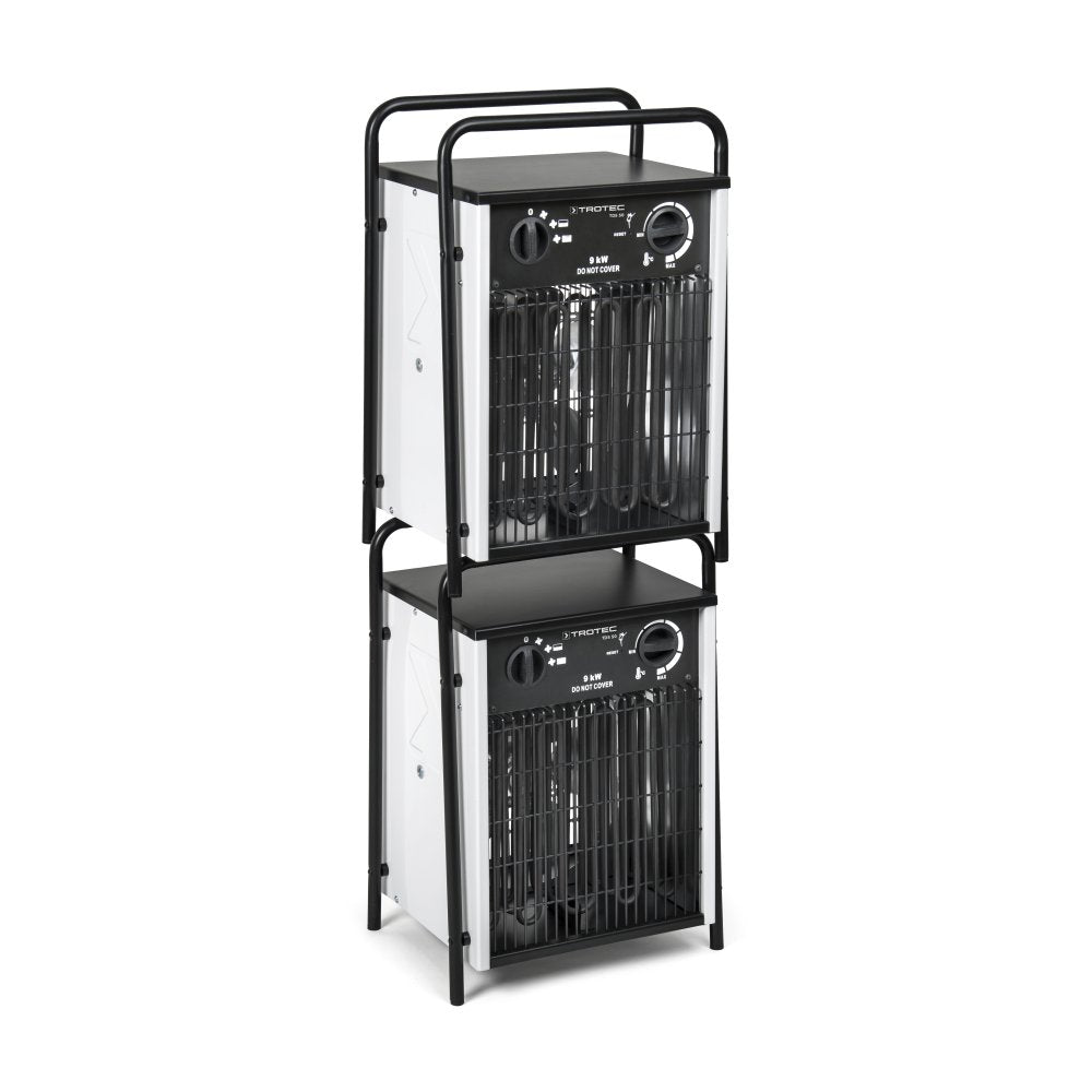 TROTEC Elektro Heizlüfter TDS 50 – Heizleistung 4,5 kW / 9 kW – Bauheizer Luftmenge 708 m³/h – Heizgebläse