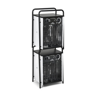 TROTEC Elektro Heizlüfter TDS 50 – Heizleistung 4,5 kW / 9 kW – Bauheizer Luftmenge 708 m³/h – Heizgebläse