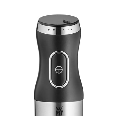 WMF Kult X Edition Stabmixer, Zauberstab 600 W, Pürierstab Edelstahl mit variabler Geschwindigkeitseinstellung, Purierstab Edelstahl matt