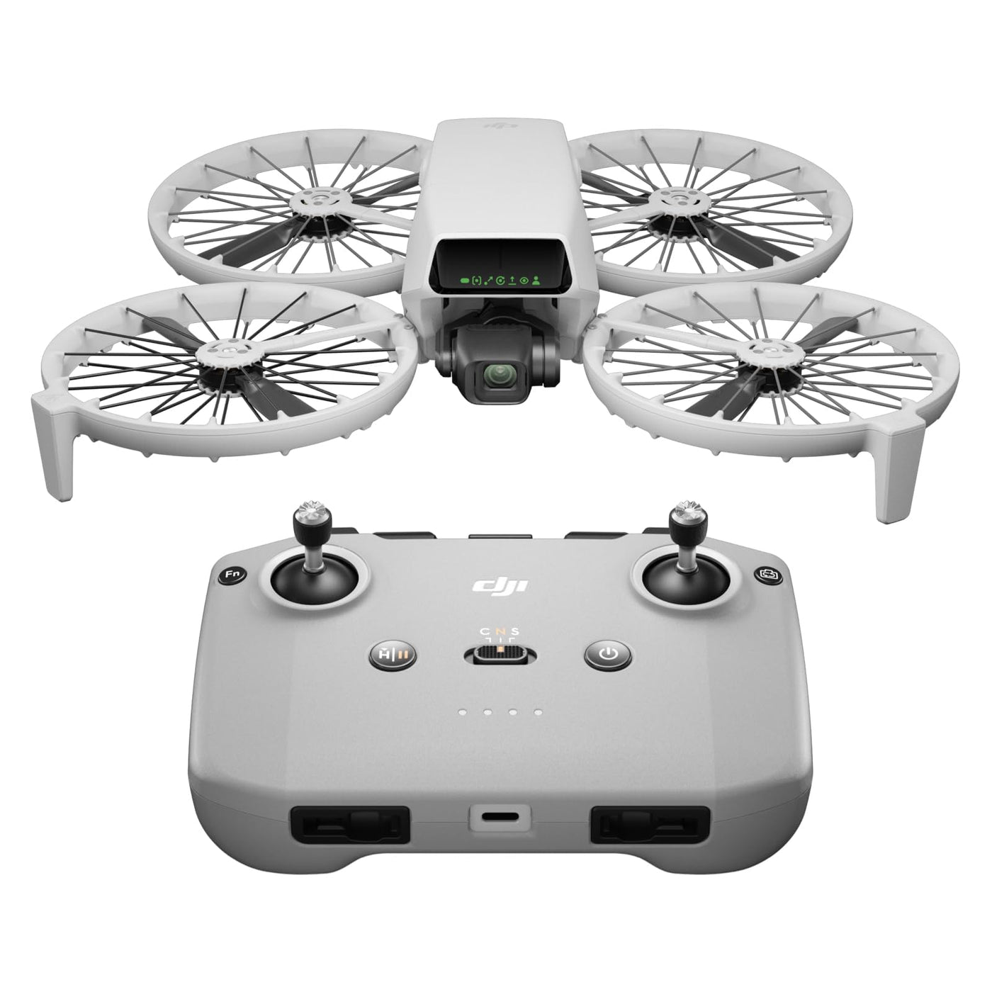 DJI Flip – Mini Drohne mit Kamera 4K Für Erwachsene, unter 249g, Follow-Me, 13 km HD-Übertragung, Handstart, Automatische Rückkehr, 31 Min Flugzeit, Kompakte Drohne mit Kamera Für Reise & Alltag