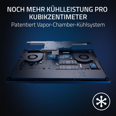 Razer Blade 16 (2024) - 16 Zoll Gaming-Laptop - NVIDIA Geforce RTX 4090 - Intel i9-14900HX - 16" QHD+ OLED 240Hz Display - Snap Tap (32GB DDR5 RAM, 2TB SSD, Alu-Gehäuse) QWERTZ DE-Layout | Schwarz