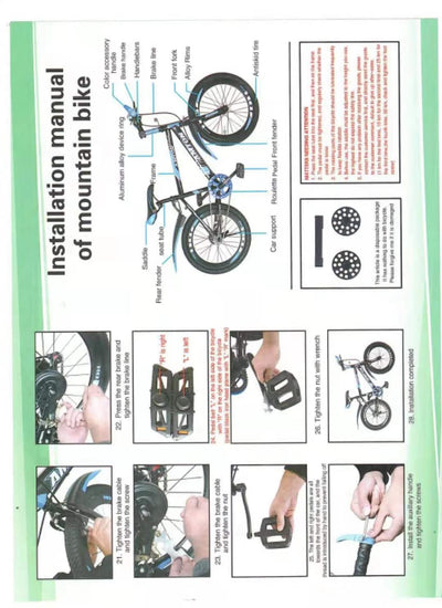 Fermoirper Mountainbike 20 Zoll Kinderfahrrad Fahrrad mit Kotflügeln 6 Gang - Mountainbike Federrad aus Kohlenstoffstahl für 125 cm bis 155 cm Jungen Mädchen (Grün)
