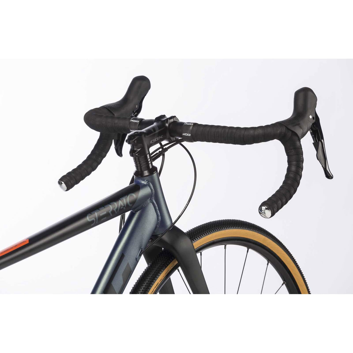 Airtracks Herren Gravel Bike 28 Zoll Gravel Fahrrad Sterrato 7.0 Shimano 2 x 10 Gang GRX-400 - UD Carbon Gabel - Rahmenhöhen 52cm und 55cm - Modell 2023 (55cm (Körpergröße 175-188cm))