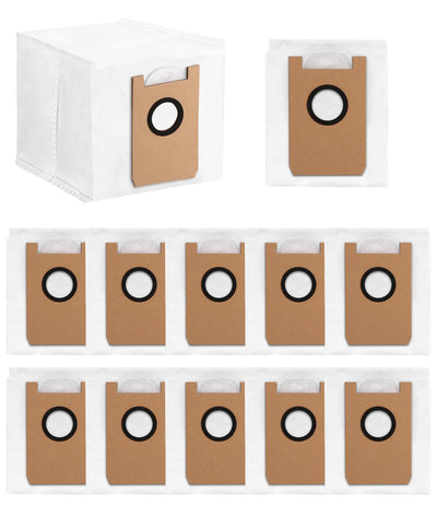 SOBEAU 12 Staubsaugerbeutel für Airrobo T20/T20+ Saugroboter， Premuim Qualität Ersatzteile Staubbeutel Zubehör für Airrobo T20 Absaugstation (12pcs)