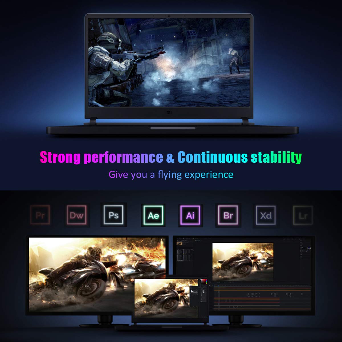 Motoeagle 8GB Kit (2x4GB) PC3 10600U DDR3-1333MHz 10600 PC3 4GB DIMM RAM 2Rx8 Unbuffered Non-ECC 1.5V CL9 240-Pin Desktop Arbeitsspeicher