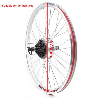 WEIGR E-Bike Nachrüstsatz 26 Zoll ebike Umbausatz 36V 250W,Mit LCD Display Controller Tasche, Bürstenloser Mit Zähnen, Elektrofahrrad Umrüstsatz Rad hinten drehen Nabenmotor (Zoll, 26)