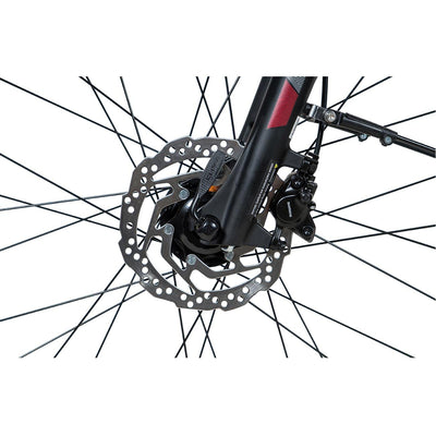 Airtracks Herren Trekking Fahrrad 28 Zoll Trekkingbike TR.2830 Trekkingrad Bike City 24 Gang Shimano ALIVIO RD-M3100 SGS Kettenschaltung Nabendynamo Schwarz Matt - Herren 56cm Körpergröße 175-185cm