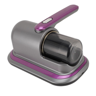 Bettstaubsauger 12000Pa Saug-UV-Beleuchtung, Handmatratzensauger mit 180-ml-Staubbecher für Alle Haushaltsreinigungsbedürfnisse, One-Touch-Bedienung