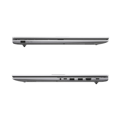 ASUS Vivobook 17 | Cool Silver (X-Serie) | 17,3" FHD | Core 5 120U | RAM: 12GB | SSD: 500GB | beleuchtete Tastatur | Windows 11 Pro
