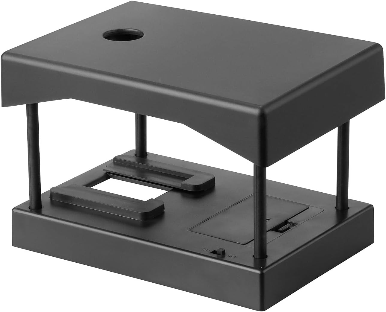 Somikon Dia und Negativ Scanner: 2er-Set Mobile Scanner für 35-mm-Dias & -Negative, LED-Beleuchtung,App (Foto Negativ Scanner, Smartphone Negativ-Scanner)