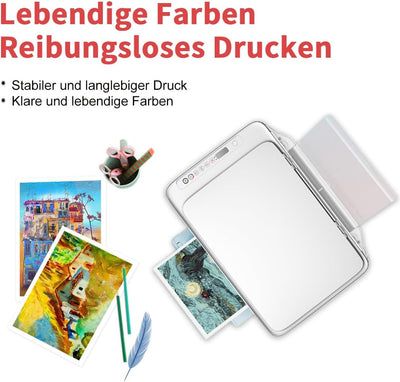 ANKINK Kompatibel Tintenpatrone Druckerpatronen als Ersatz für PG 545XL CL 546XL für Canon Patrone 545 546 XL für MG2450 MG2550 MG2950 MG2550s TR4550 TR4551 TR4650 TS3350 TS3450 Schwarz Farbe 2 Pack