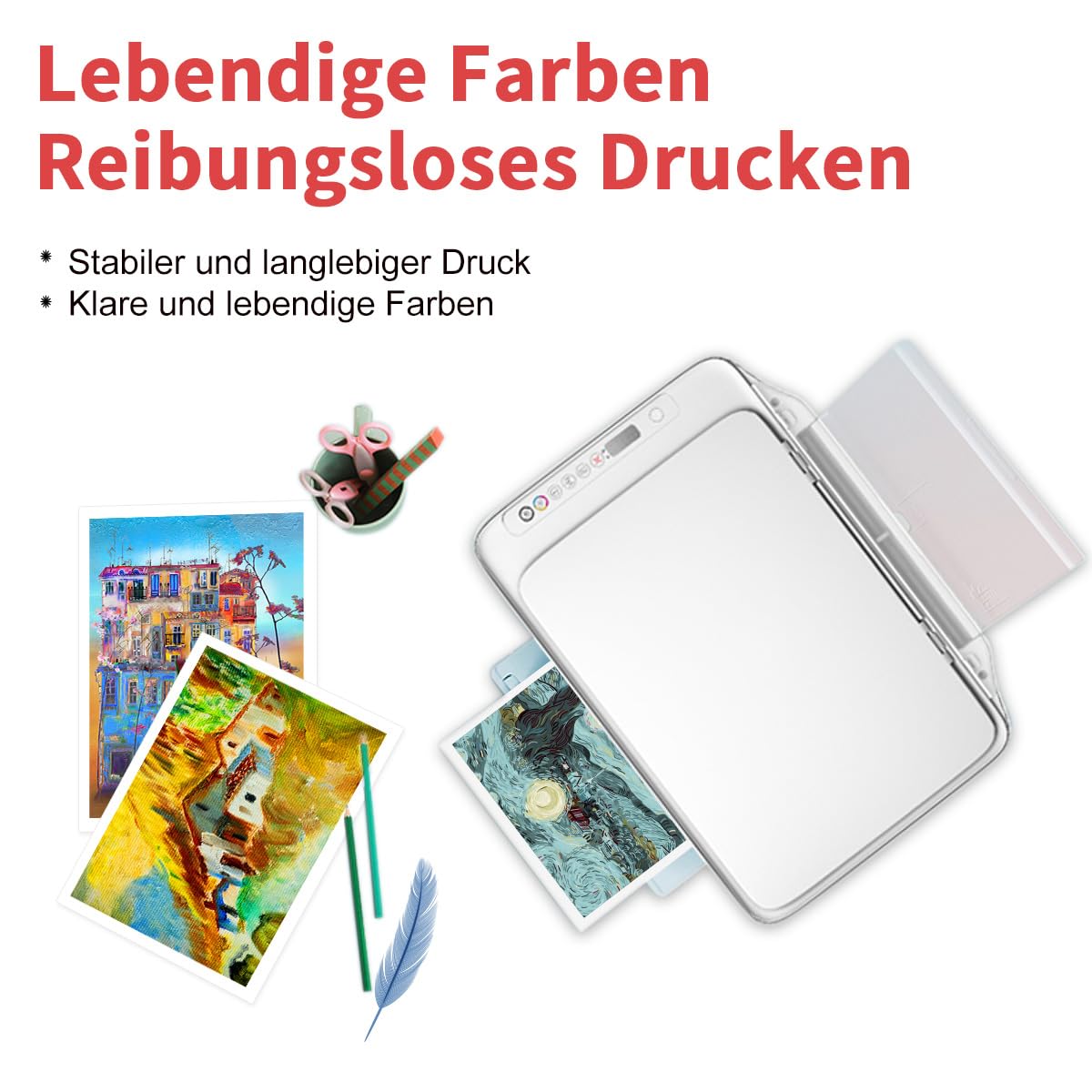 ANKINK Kompatibel Tintenpatrone Druckerpatronen als Ersatz für PG 545XL CL 546XL für Canon Patrone 545 546 XL für MG2450 MG2550 MG2950 MG2550s TR4550 TR4551 TR4650 TS3350 TS3450 Schwarz Farbe 2 Pack