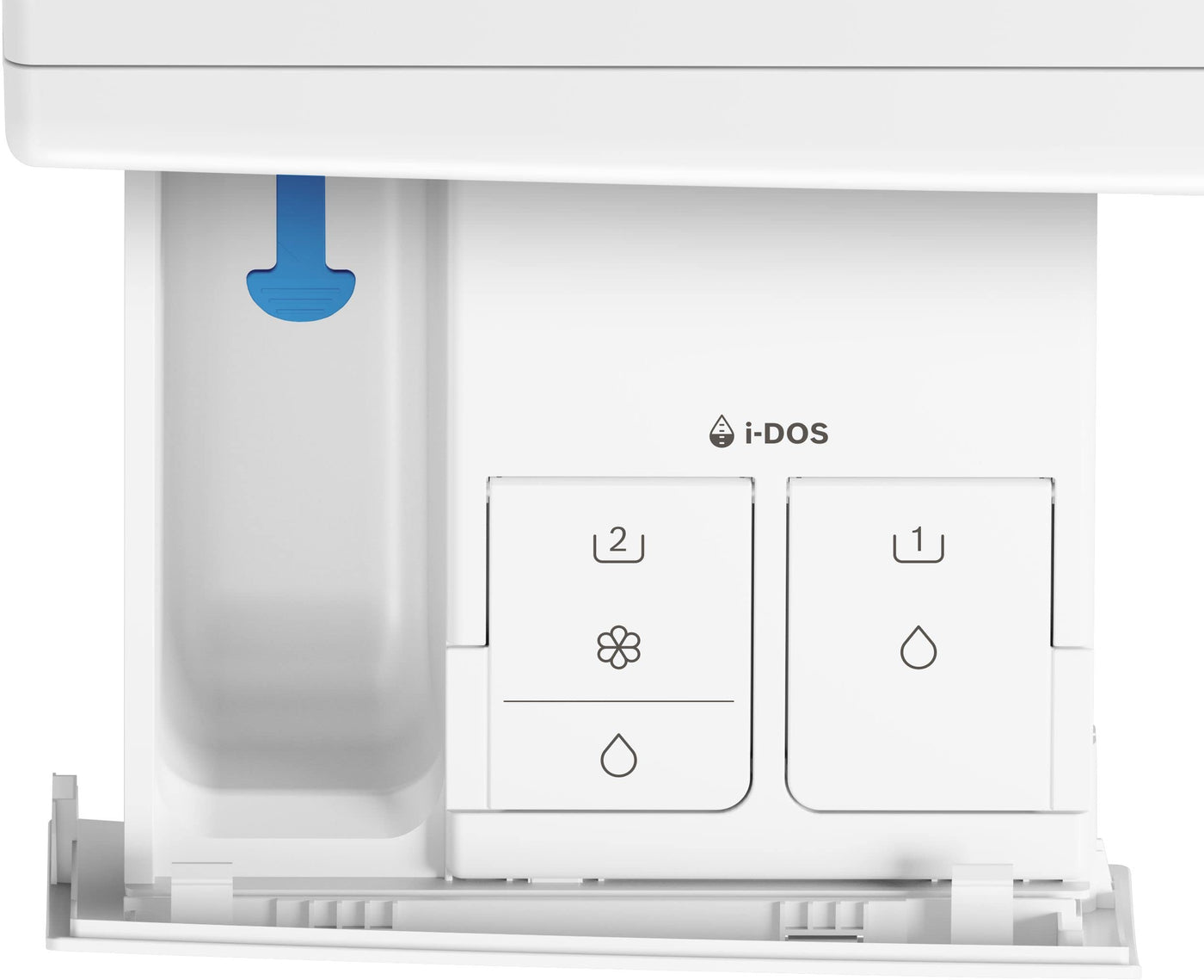 Bosch WGB244A40, Serie 8, Smarte Waschmaschine, 1-9kg, 1400 UpM, Made in Germany, Maximale Energie- und Wasserersparnis, i-DOS mit Waschmittelscan, Iron Assist, Nachlegefunktion, AquaStop