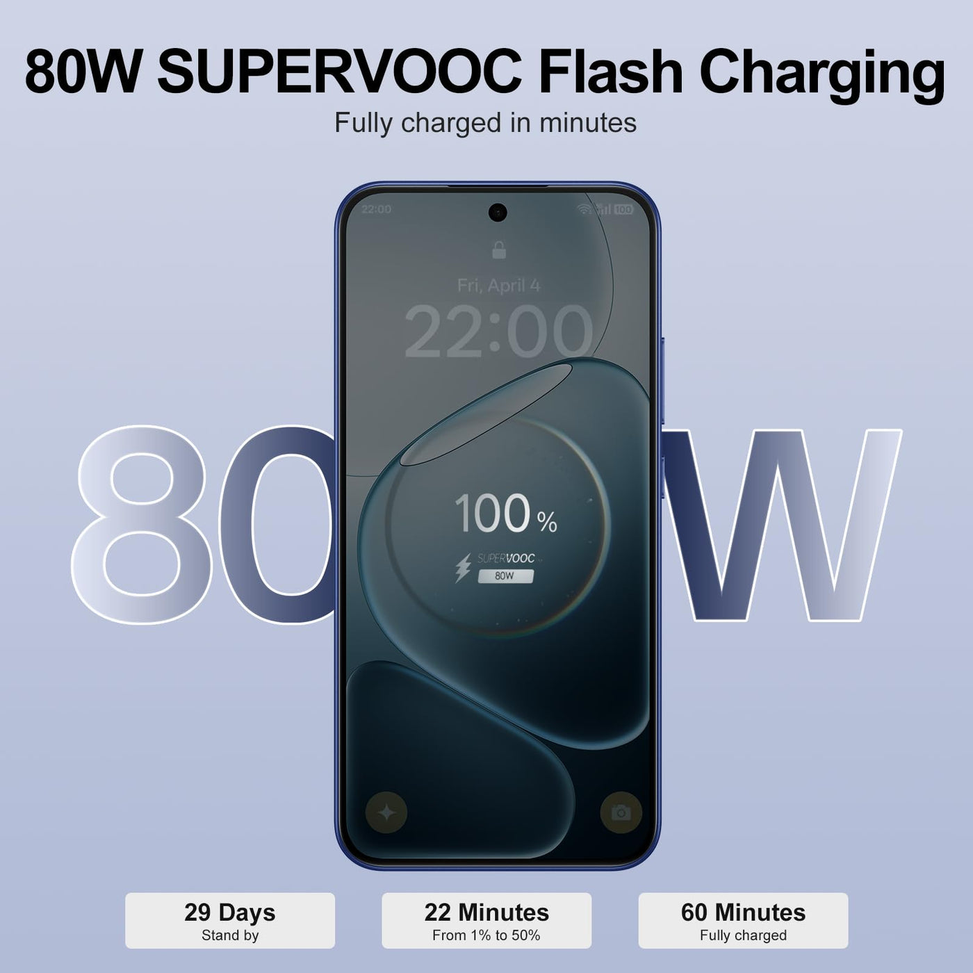 OPPO A6 Pro 5G 8+256GB AI Smartphone, Handy Android Ohne Vertrag, Batterie 6500mAh, 80W SUPERVOOC, Dimensity 6300 5G, Bildschirm 120Hz 6,57" AMOLED, IP69, AI-Kamera 50+2MP, NFC, Dual SIM, Blau