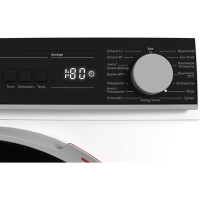 Sharp ES-NFB214CWDA-DE Waschmaschine Frontlader/A / 12 kg / 1400 U/min. / 15 Programme mit Dampffunktion/Weiß