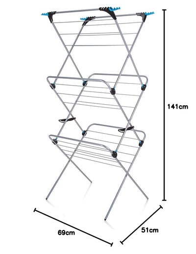 Minky 3-stöckiger Plus-Wäscheständer