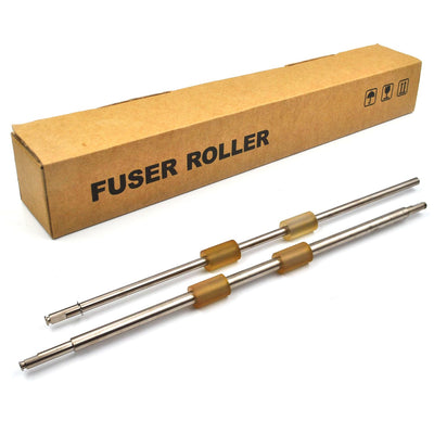 PA03540-Y075, Vorschubrollen-Set mit Eisenwelle, passend für Fujitsu Fi-6130 Fi-6130Z Fi-6140 Fi-6140Z Fi-6230 Fi-6230Z Fi-6240 Fi-6240Z Fi-6125 Fi-6225 usw., 2 Stück