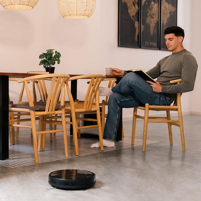 Cecotec Staubsaugerroboter mit Selbstentleerungsbasis Conga 2499 Ultra Home Advanced, Gyroskop-Technologie, 2100Pa, App, Multifunktionsbürste, 2 Seitenbürsten, Mop, automatische Beutelerkennung 3L