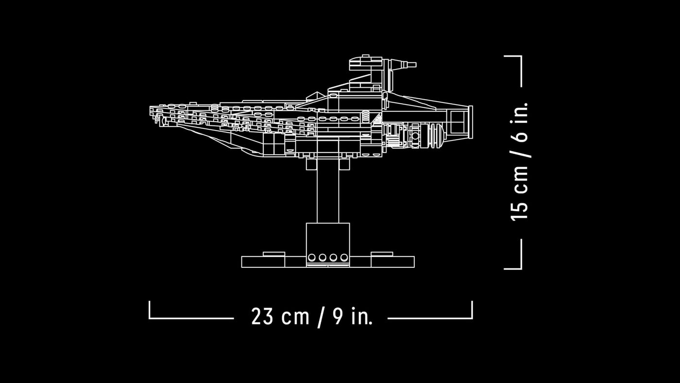 LEGO Star Wars 75404 Assault Ship der Acclamator-Klasse aus Angriff der Klonkrieger - Sternenschiff zum Sammeln, Bauen und Ausstellen - Fantasy Bauset - Geschenk für Erwachsene und Jugendliche Fans