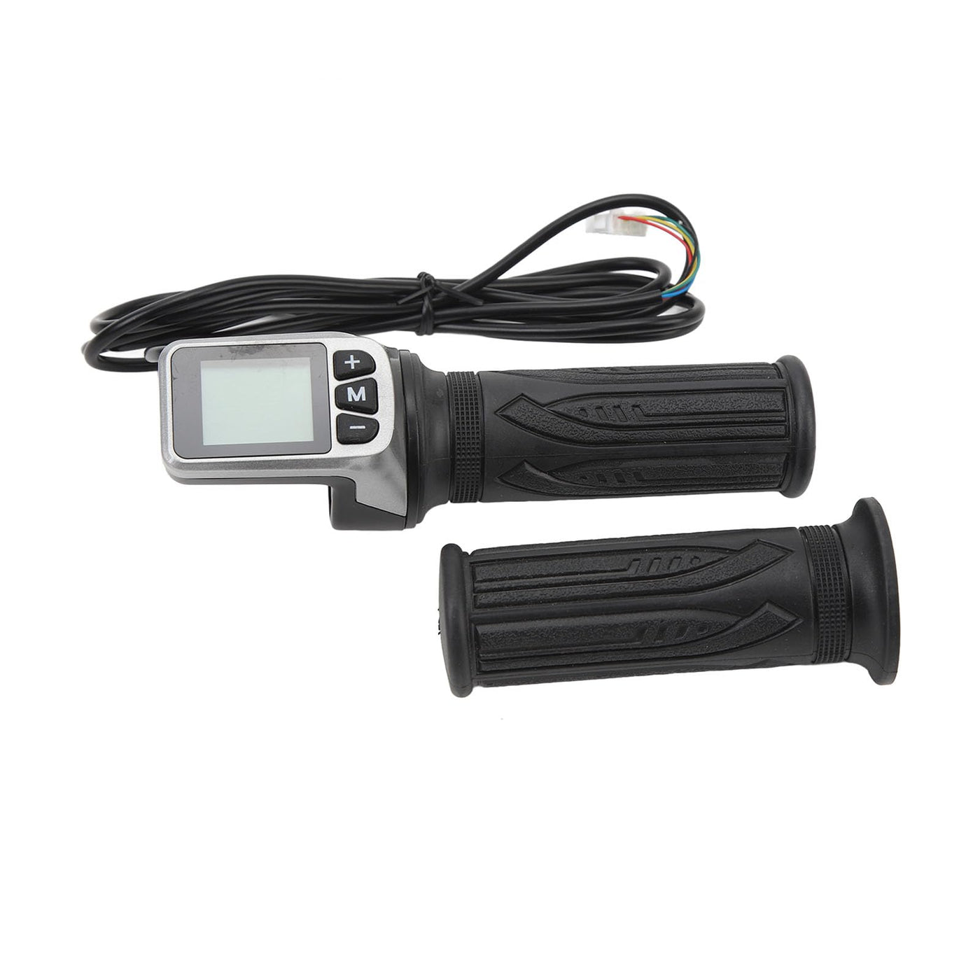 BuyWeek Elektrofahrrad Brushless Motor Controller Kit, 36V 48V 1000W 38A Sinuswelle Controller 124DX Drehgasgriff mit LCD Panel für Elektrofahrräder