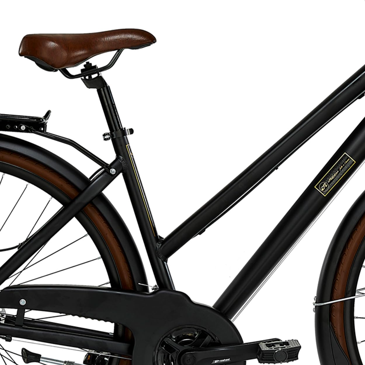 Alpina Bike Comfort Halbmatt schwarz Rahmen 46 cm Damen