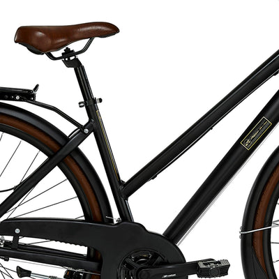 Alpina Bike Comfort Halbmatt schwarz Rahmen 46 cm Damen