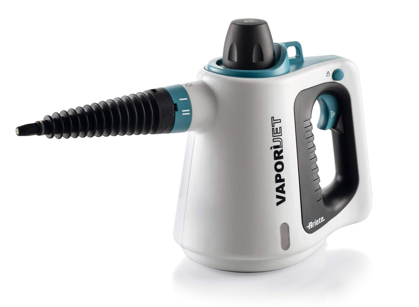 Ariete 4137 Vaporì Jet, Multifunktions-Dampfreiniger, Beseitigt 99,9% der Keime und Bakterien Ganz Ohne Reinigungsmittel, Einsatzbereit in 3 Minuten, Druck 3,5 bar, Inklusive Zubehörset