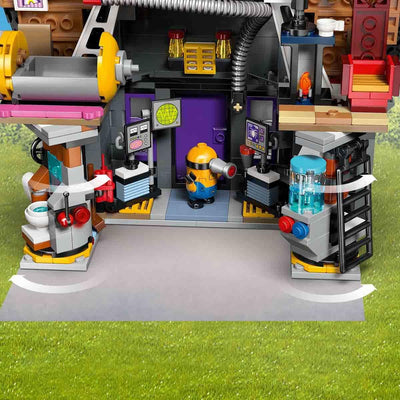 LEGO Ich – Einfach unverbesserlich 4 Familienvilla von Gru und den Minions, Film-Spielset zu Ich – Einfach unverbesserlich 4, Kinderspielzeug, Geschenk für Jungen und Mädchen ab 8 Jahren 75583