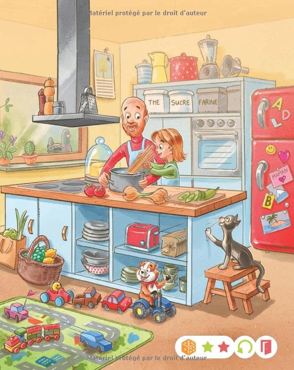 Ravensburger - tiptoi® – Interaktives Buch – Lernen mit Spaß – Die Buchstaben – elektronisches Lernspiel ohne Bildschirm – ab 4 Jahren – französische Version – 13099050