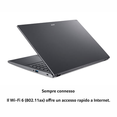 Acer Aspire 5 A515 57 51 x 4 Laptop, Notebook, Prozessor Intel Core i5 12450H, RAM 16 GB DDR4, 1024 GB PCIe NVMe SSD, Display 15,6 Zoll IPS FHD LED LCD, Grafikkarte Intel UHD, Windows 11 Home