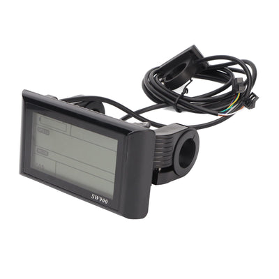 SPYMINNPOO Controller und LCD Display Kit, 26A DC 24V 36V 48V Wärmeableitung LCD Display Panel Brushless Controller für Fahrrad
