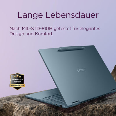 Lenovo Yoga 7 2-in-1 Laptop | Copilot+ | 14"WUXGA OLED | AMD Ryzen AI 7 | 16GB RAM | 512GB SSD | AMD Radeon 860M | Win11 | QWERTZ | Tidal Teal | 3 Monate Premium Care | inkl. Hülle Exklusiv bei Amazon