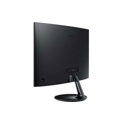 Samsung S36C Essential Monitor S24C364EAU, Curved, 24 Zoll, VA-Panel, Full HD-Auflösung, Eco Saving Plus, AMD FreeSync, 4 ms Reaktionszeit, Bildwiederholrate 75 Hz, Schwarz