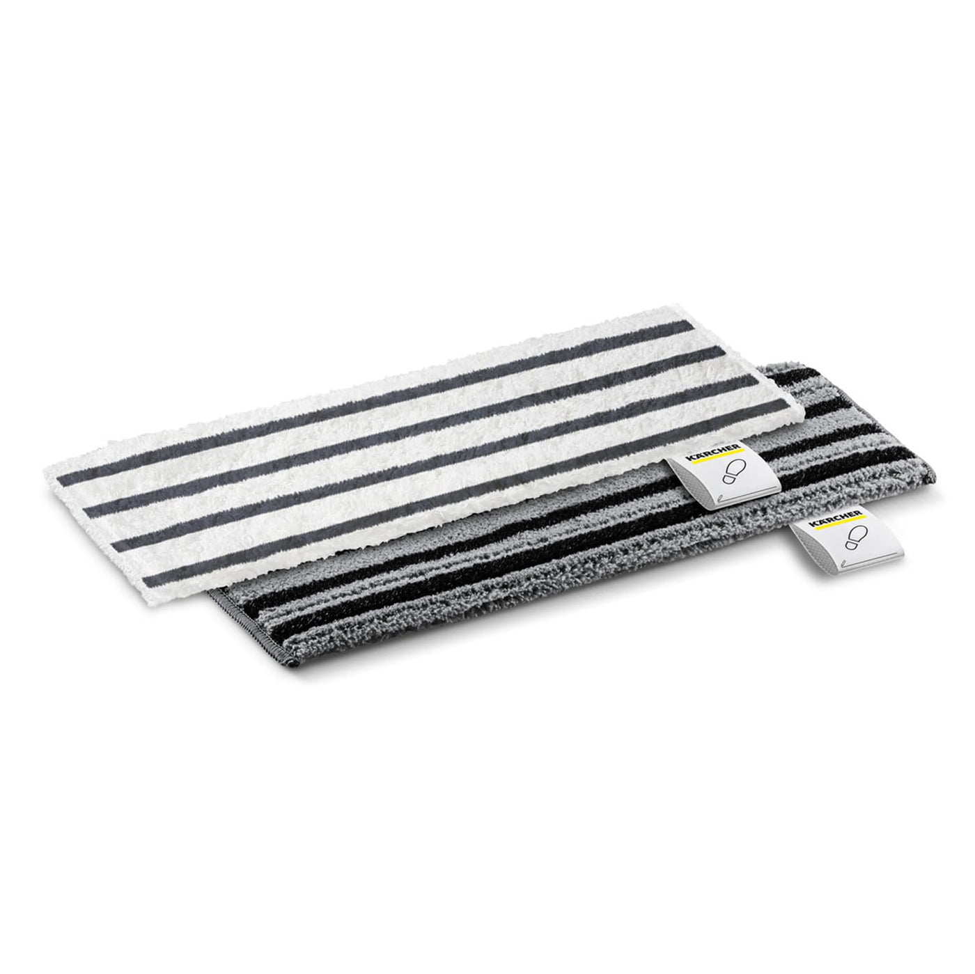 Kärcher Original Mikrofaser-Bodentücher EasyFix kompatibel mit Dampfreiniger Kärcher SC - Für Böden, geeignet für jede Art von Oberfläche, maschinenwaschbar, Polyester, bunt