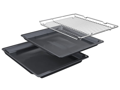NEFF B54CR31N0 Einbau-Backofen N70, Integrierbarer Backofen 60 x 60cm, Slide&Hide, Full Touch TFT-Display, Automatikprogramme, Soft Open & Close, Edelstahl