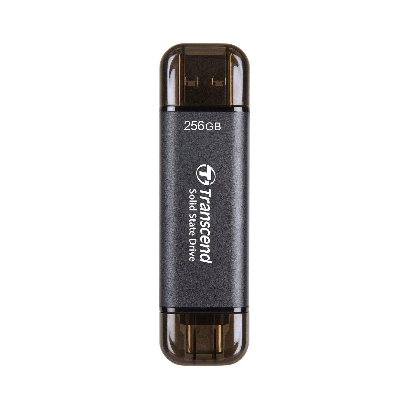 Transcend 256GB USB 10Gbps ESD310 Portable SSD Solid State Drive TS256GESD310C Black