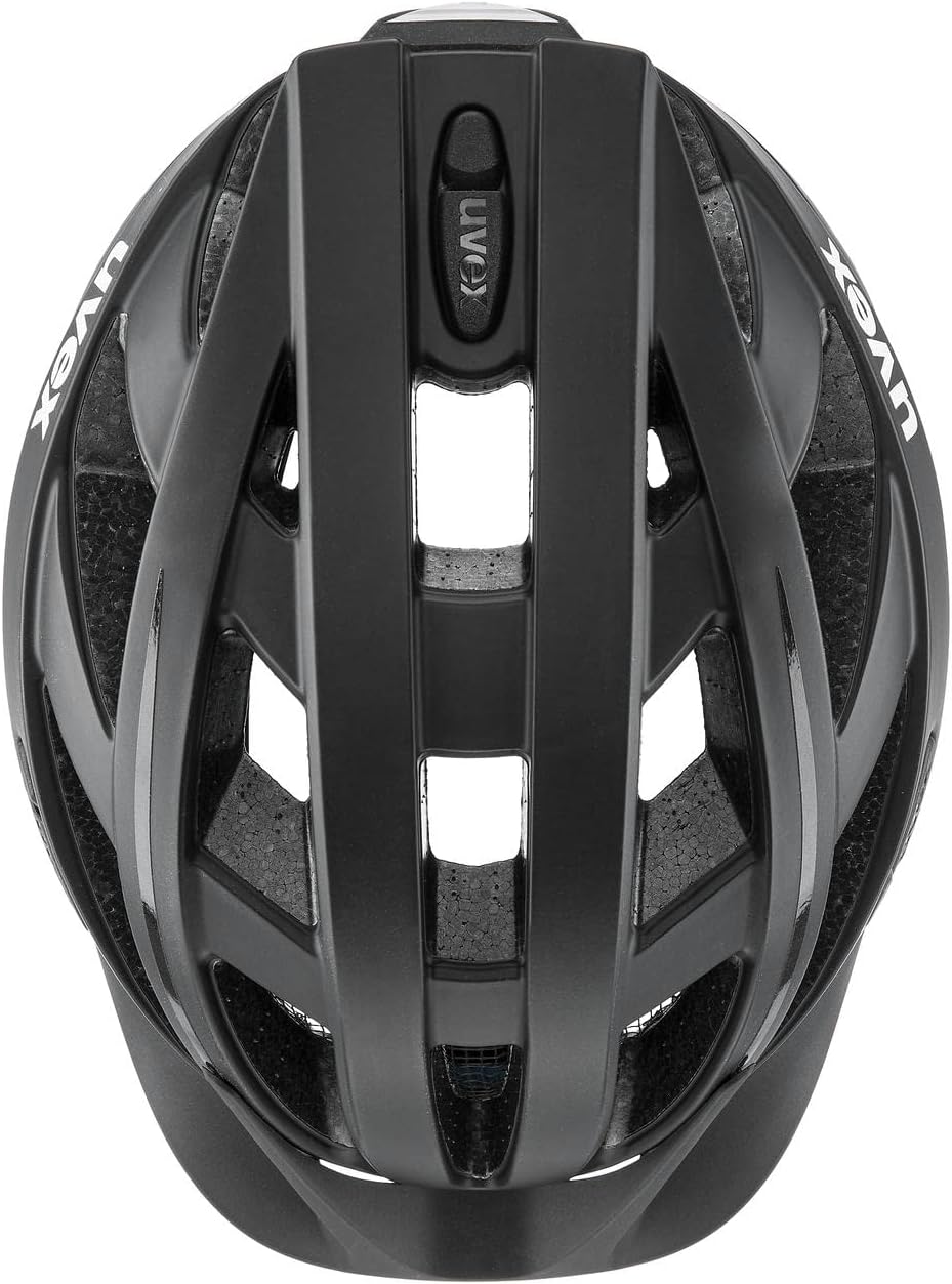 uvex City i-vo MIPS - Leichter City-Helm für Damen und Herren - MIPS-Sysytem - stufenlose Anpassung des Gurtbandes - Black matt - 52-57 cm