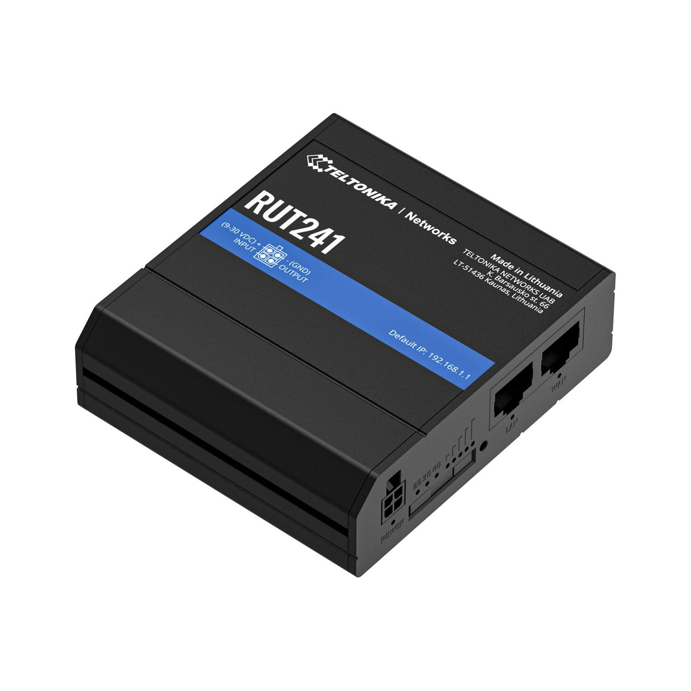 Teltonika RUT241 Industrial LTE WiFi Router, 4G-RUT241
