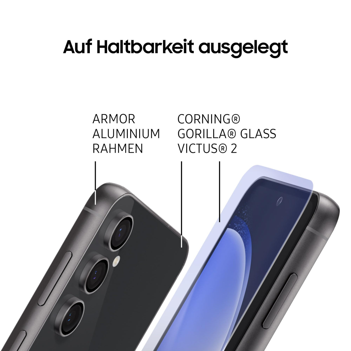 Samsung Galaxy S23 FE AI-Android-Smartphone, Mobiltelefon, 5G, Simlockfrei ohne Vertrag, Handy, 128 GB, Graphite, 3 Jahre Herstellergarantie [Exklusiv bei Amazon] [Deutsche Version]