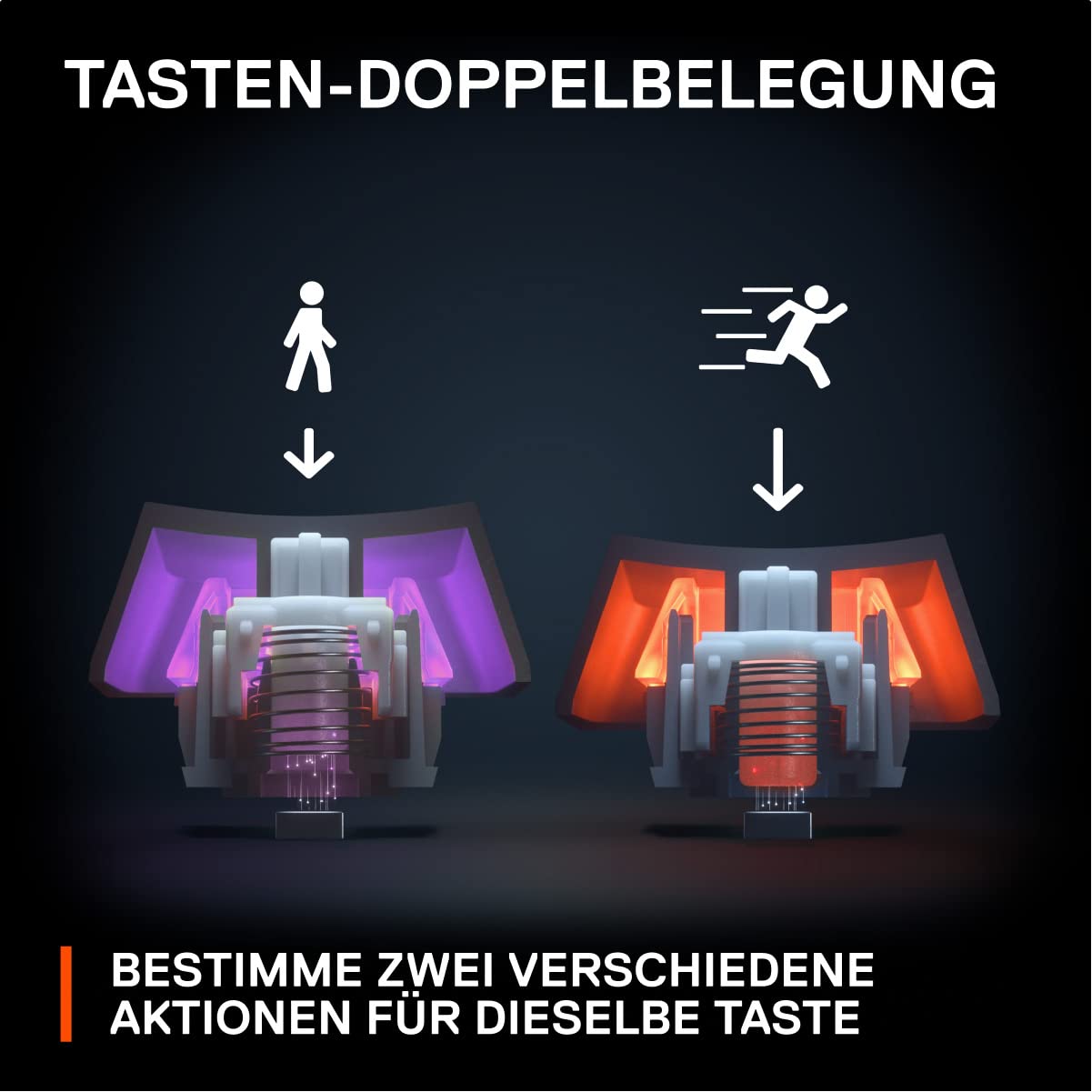 SteelSeries Apex Pro TKL HyperMagnetic Gaming-Tastatur – Die schnellste Tastatur – Anpassbares Ansprechverhalten – OLED-Bildschirm – PBT-Keycaps – USB-C – 2023 Edition – Deutsches Tastatur QWERTZ