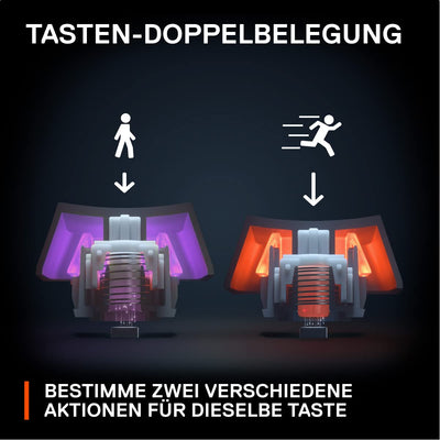 SteelSeries Apex Pro TKL HyperMagnetic Gaming-Tastatur – Die schnellste Tastatur – Anpassbares Ansprechverhalten – OLED-Bildschirm – PBT-Keycaps – USB-C – 2023 Edition – Deutsches Tastatur QWERTZ