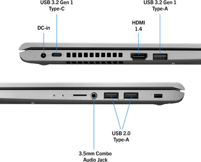ASUS (FullHD 15,6 Zoll Notebook (Intel Core i3 1115G4 4 Thread CPU, 4.1 GHz, 20 GB DDR4, 512 GB SSD, Intel® UHD® 3D, HDMI, BT, USB 3.0, WLAN, Windows 11 Prof. 64, MS Office) | 7969