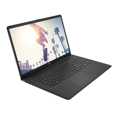 HP 17 - Schwarz - 17,3" FHD - Celeron N4120 - RAM: 32GB - SSD: 1000GB - Windows 11 Pro #mit Funkmaus +Notebooktasche