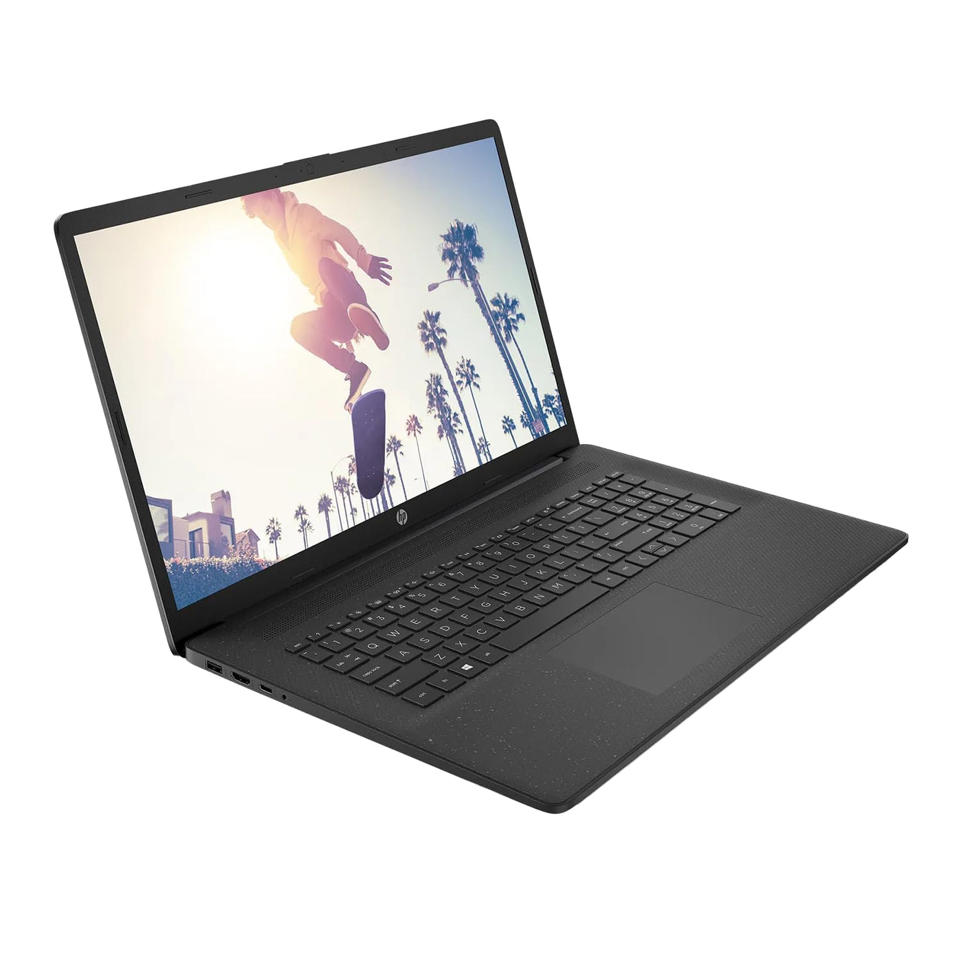HP 17 - Schwarz - 17,3" FHD - Celeron N4120 - RAM: 16GB - SSD: 500GB - Windows 11 Pro - Office 2021 Pro #mit Funkmaus +Notebooktasche